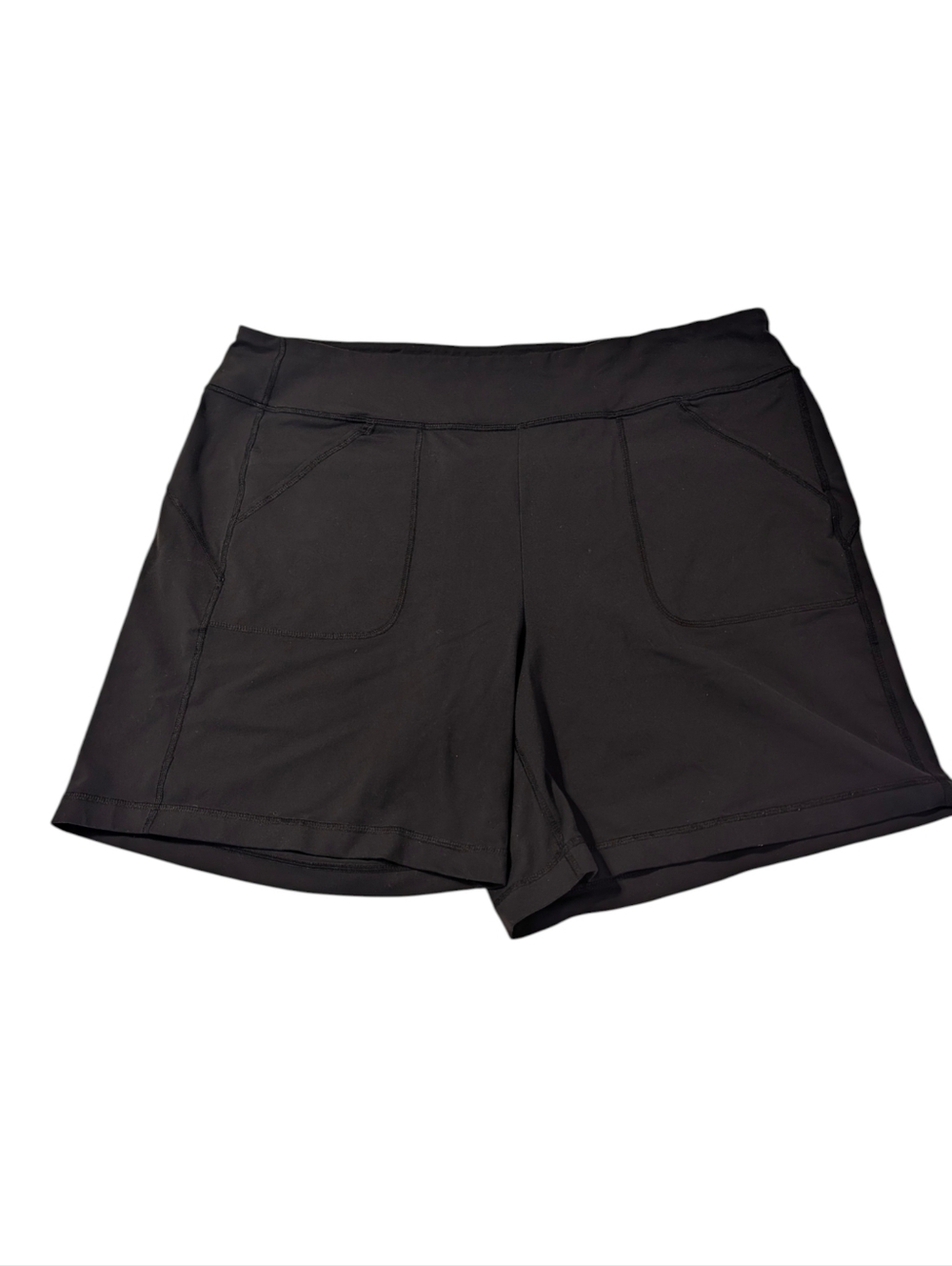 Duluth Trading Co Black Athletic Stretch Shorts Size XXL - Picture 3 of 7